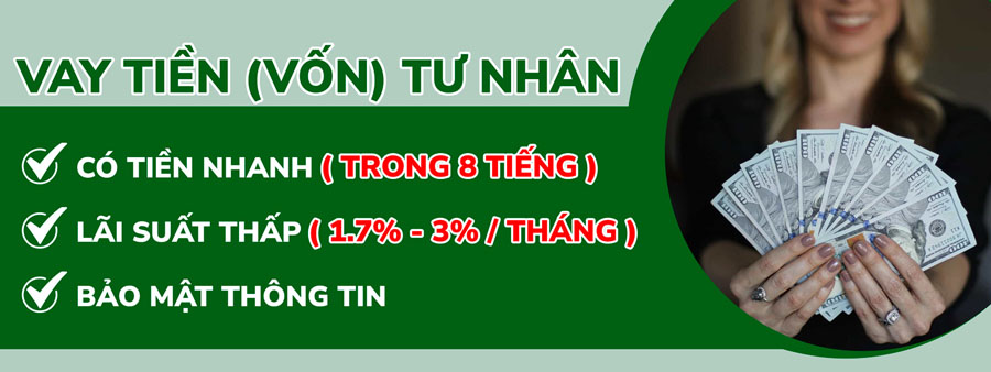 Vay tiền nóng ở Cần Giuộc